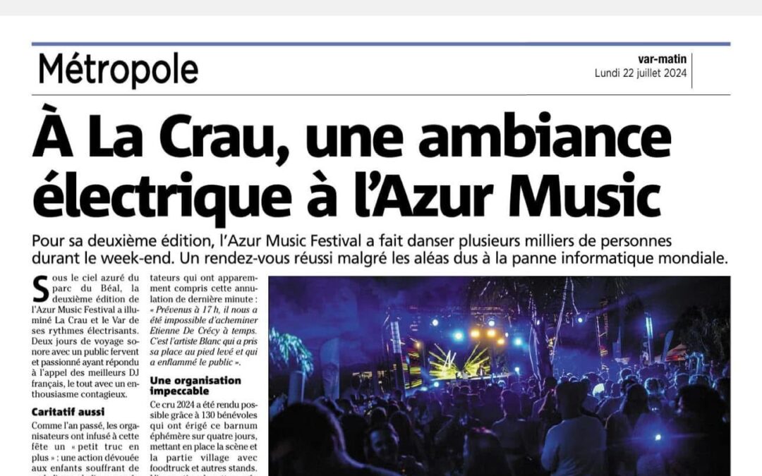Var Matin – AMF 2024